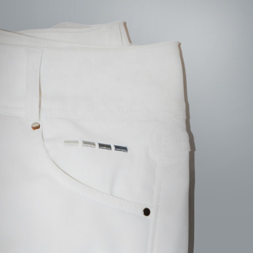 Smartpak Full Seat White Breeches